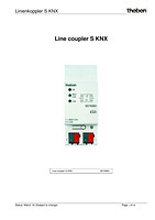 Linienkoppler S KNX - Manuale