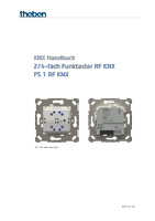 PS 1 RF KNX - Manuale